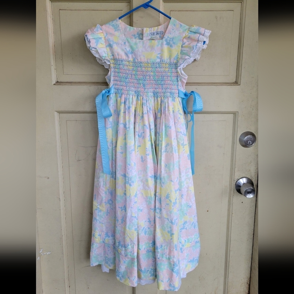 Isabel Garreton Hand Smocked Vintage Easter/Wedding Dress